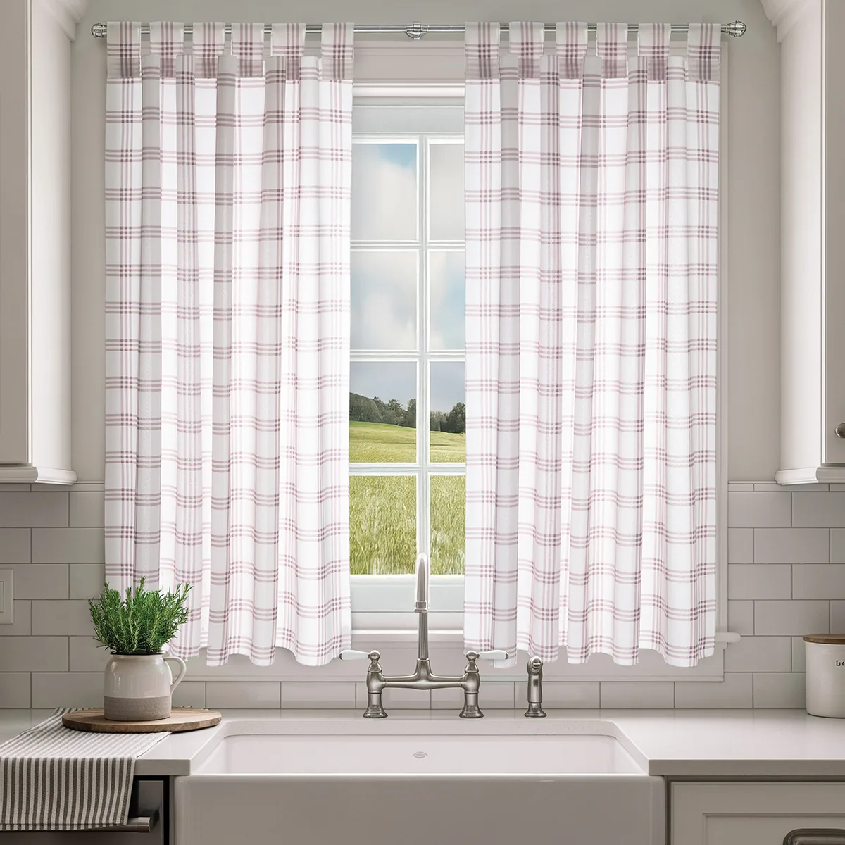 Cortinas de cocina Cross